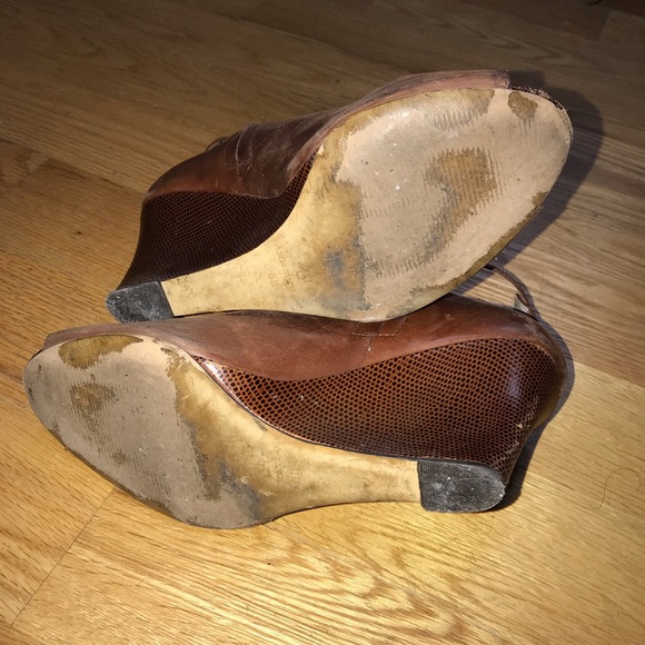 Ann Taylor Wedge Booties - Picture 3 of 5